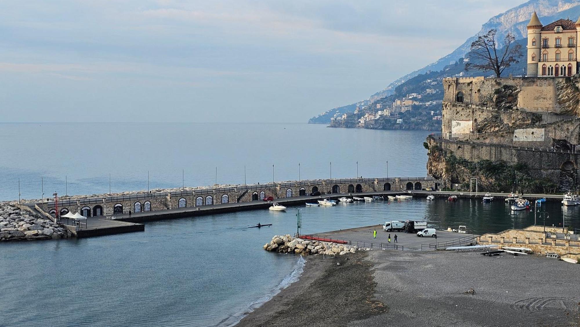 Galene - Beachfront In Costa D'Amalfi Maiori Buitenkant foto