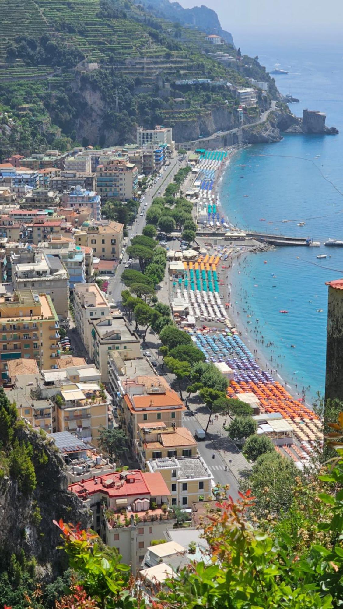 Galene - Beachfront In Costa D'Amalfi Maiori Buitenkant foto